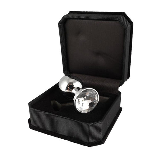 BONDAGE PLAY - BUTT PLUG, METAL-7,3 CM LONG