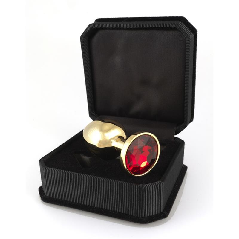 BONDAGE PLAY - BUTT PLUG, METAL-7,3 CM LONG