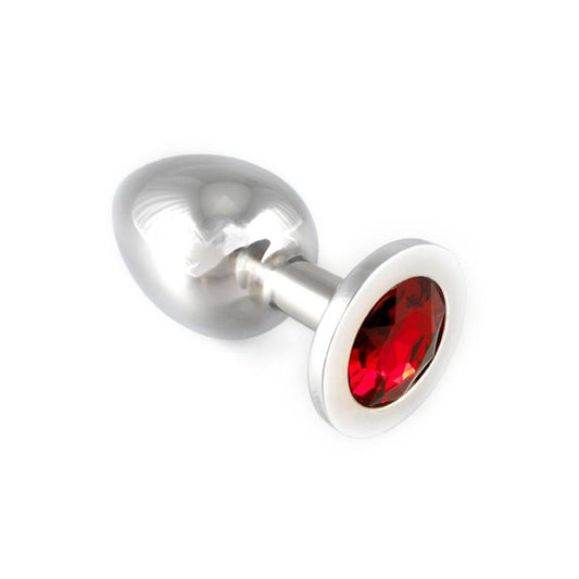 BONDAGE PLAY - BUTT PLUG, METAL-9,7 CM LONG