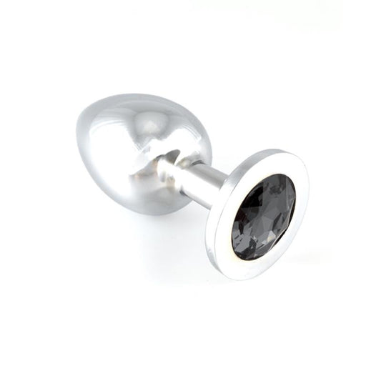 BONDAGE PLAY - BUTT PLUG, METAL-9,7 CM LONG