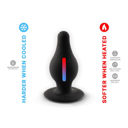 SILEXD - BUTT PLUG MODEL 2 SIZE L BLACK