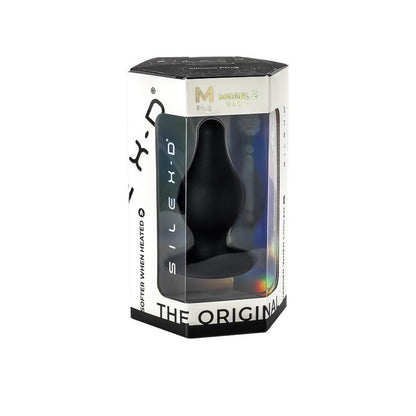 SILEXD - BUTT PLUG MODEL 2 SIZE M BLACK