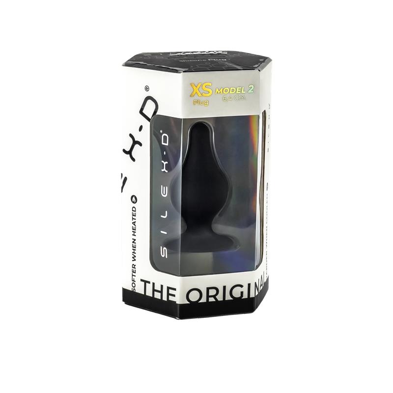 SILEXD - BUTT PLUG MODEL 2 XS BLACK