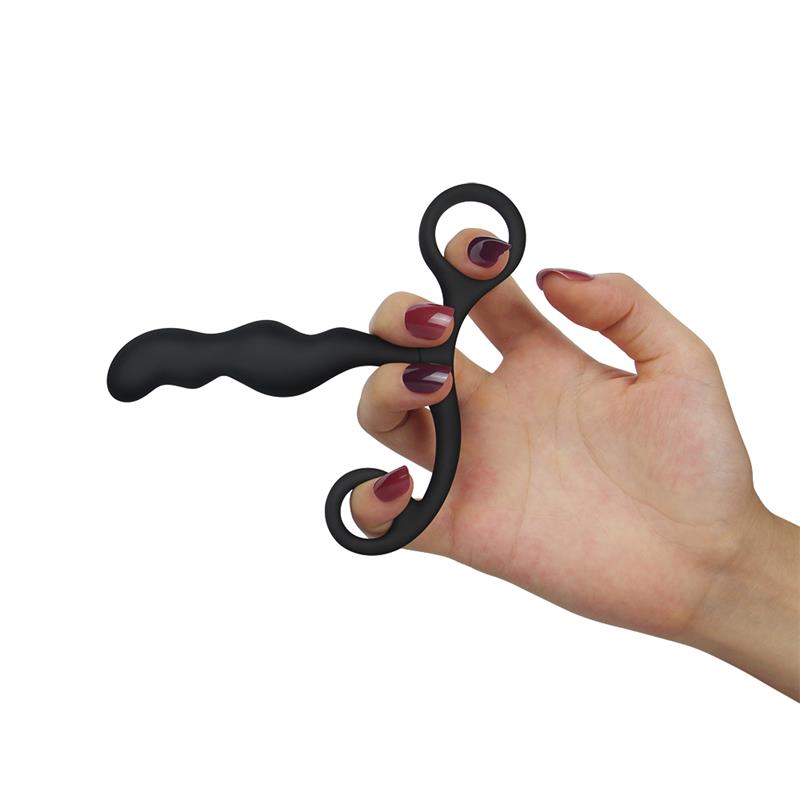 LOVETOY - BUTT PLUG P SPOT TEASER BLACK