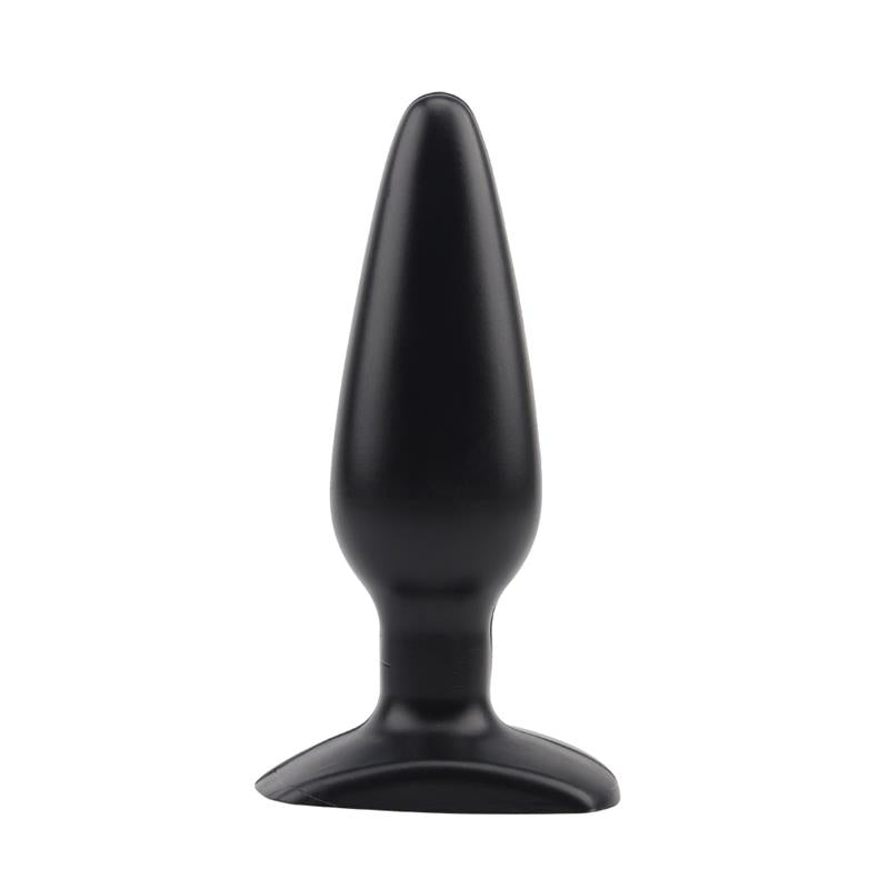 CHISA - BUTT PLUG RUBICON 13.5 X 4.5 CM BLACK