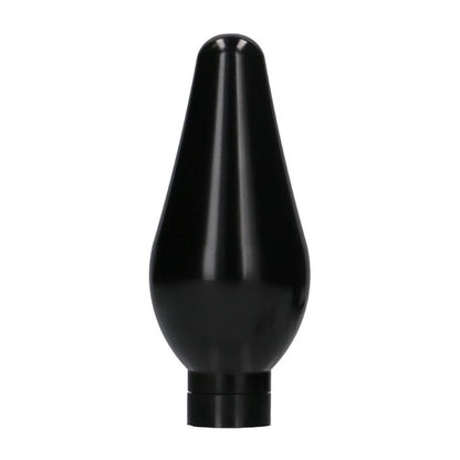 OUCH! - BUTT PLUG SET POINTED LARGE SUCTION CUP BLACK