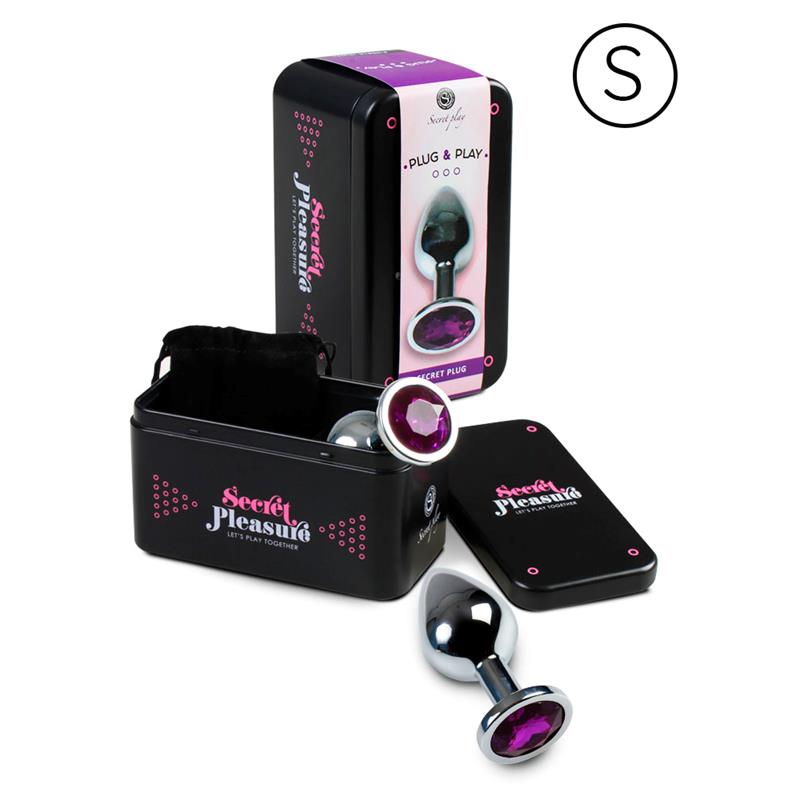 SECRET PLAY - BUTT PLUG SIZE S PURPLE