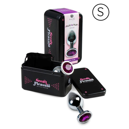 SECRET PLAY - BUTT PLUG SIZE S PURPLE