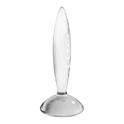 SATISFYER - BUTT PLUG SPARKLING CRYSTAL HOT AND COLD CLEAR