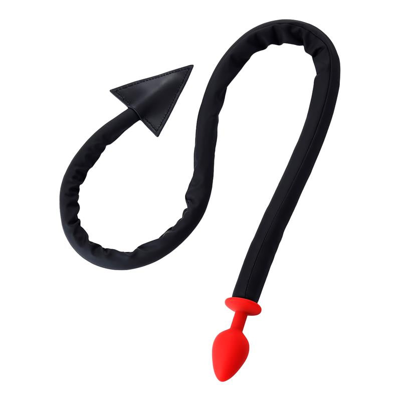 A-GUSTO - BUTT PLUG WITH DEVIL TAIL