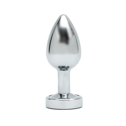 BONDAGE PLAY - BUTT PLUG WITH LED LIGHTS PISA SILVER