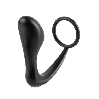 ANAL FANTASY COLLECT. - BUTT PLUG WITH PENIS RING ASS-GASM BLACK