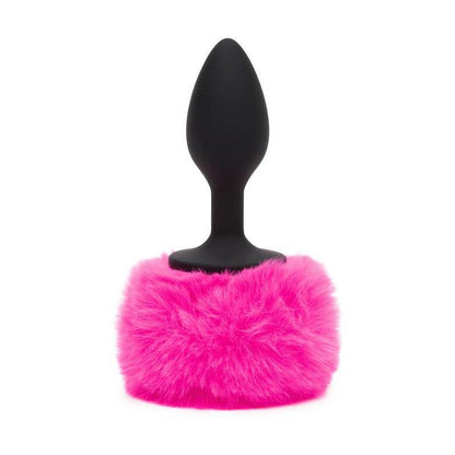 HAPPY RABBIT - BUTT PLUG WITH PINK FUR TAIL SMALL