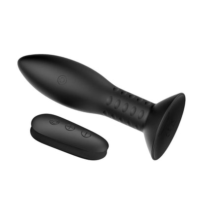 MR PLAY - BUTT PLUG WITH VIBRATION AND ROTATION
