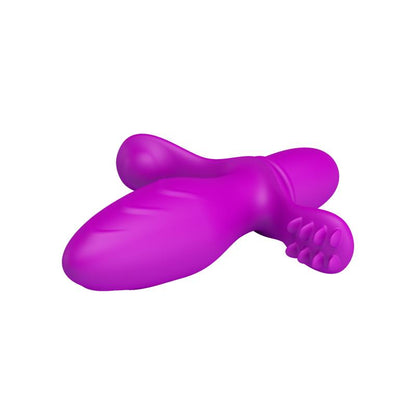 PRETTYLOVE - BUTT PLUG WITH VIBRATION FITCH PURPLE