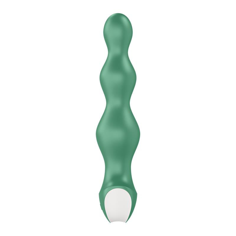 SATISFYER - BUTT PLUG WITH VIBRATION LOLLI PLUG 2 GREEN
