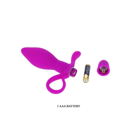 PRETTYLOVE - BUTT PLUG WITH VIBRATION TAYLOR PURPLE