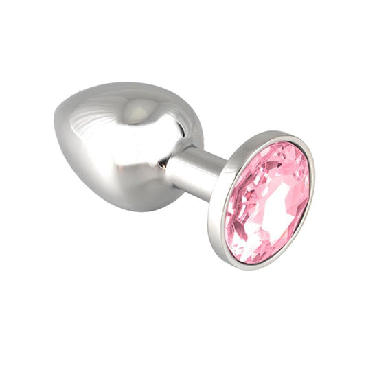 BONDAGE PLAY - BUTT PLUG XS WITH CRISTAL 5.7 CM