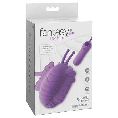 FANTASY FOR HER - BUTTERFLY FLUTT-HER STIMULATOR AND CLITORIS SUCKER