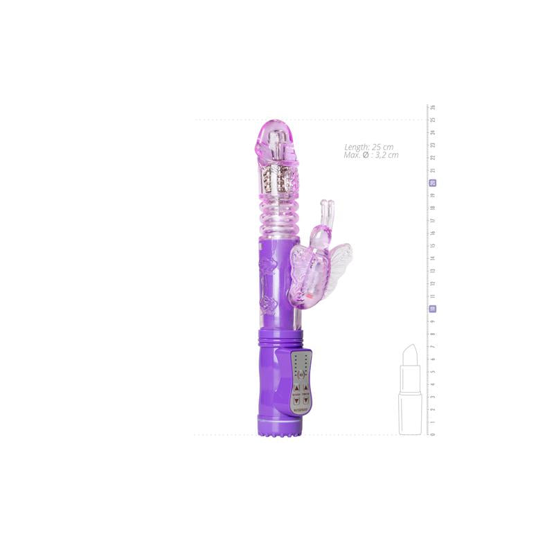 EASYTOYS - BUTTERFLY VIBRATOR - PURPLE