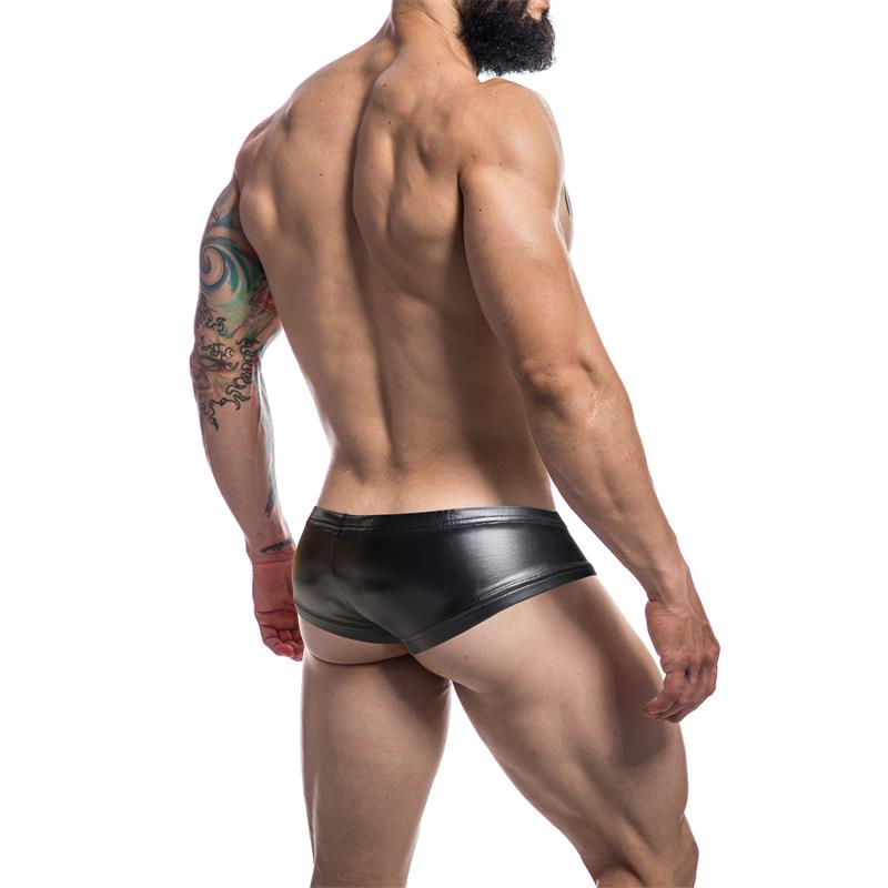 CUT4MEN - C4M BOOTY SHORTS LEATHERETTE