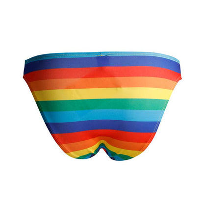 CUT4MEN - C4M01 LOW RISE BIKINI BRIEF RAINBOW