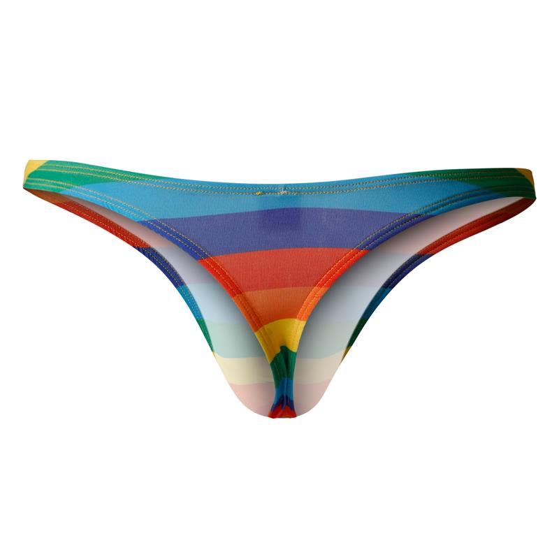 CUT4MEN - C4M03 CLASSIC THONG RAINBOW