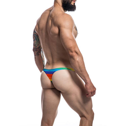 CUT4MEN - C4M03 CLASSIC THONG RAINBOW