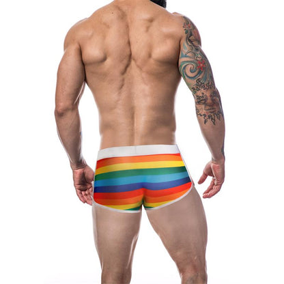 CUT4MEN - C4M06 ATHLETIC TRUNK RAINBOW