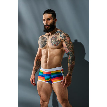 CUT4MEN - C4M06 ATHLETIC TRUNK RAINBOW