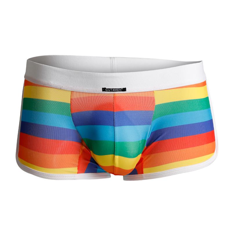 CUT4MEN - C4M06 ATHLETIC TRUNK RAINBOW