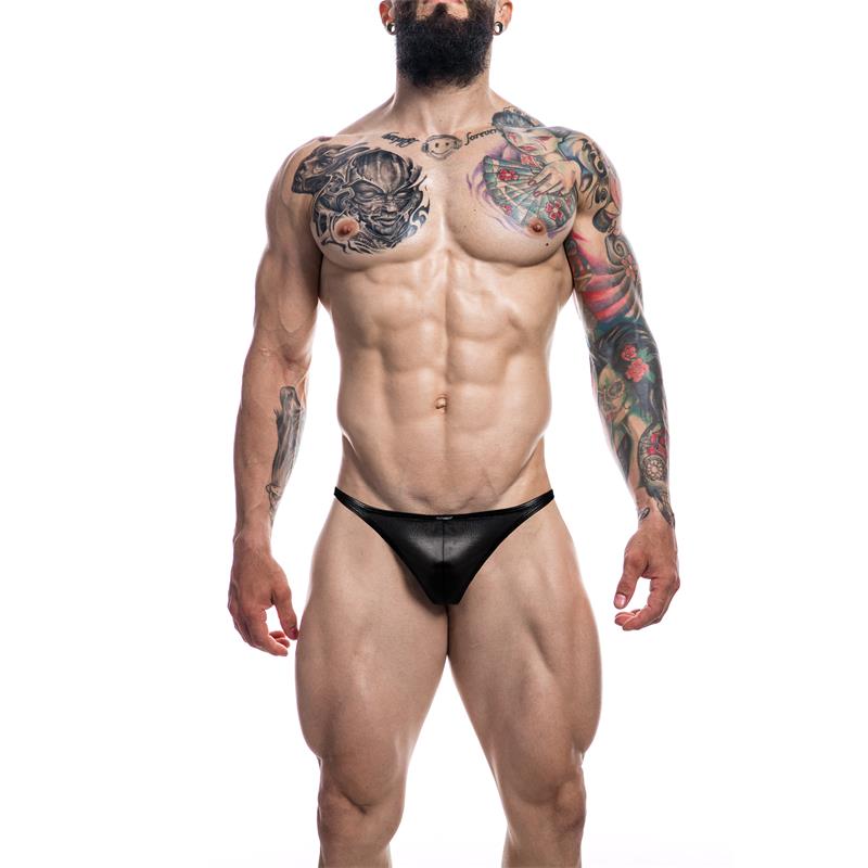 CUT4MEN - C4M11 BRAZILIAN BRIEF LEATHERETTE
