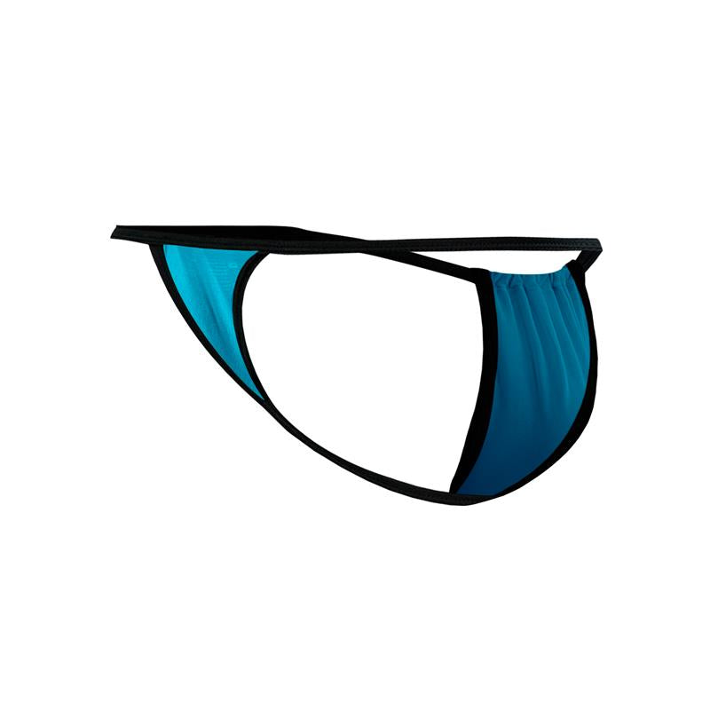 CUT4MEN - C4MSPX04 FLUO POUCH V-STRING TURQUOISE