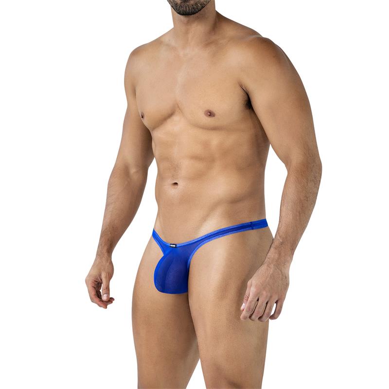 CUT4MEN - C4MSPXBUL04 THONG BULGE PLUS MESH ELECTRIC