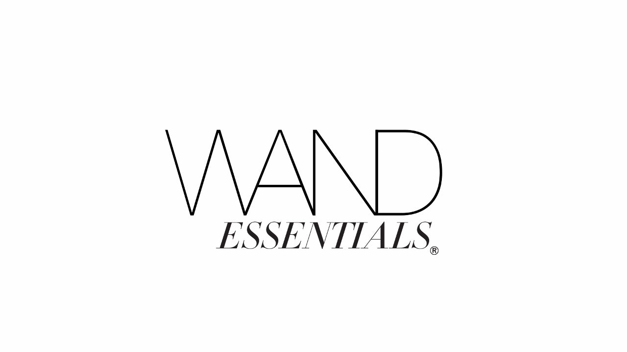 XR BRANDS - WAND ESSENTIALS SILICONE STRAP CAP WAND HARNESS FOR DILDOS BLACK