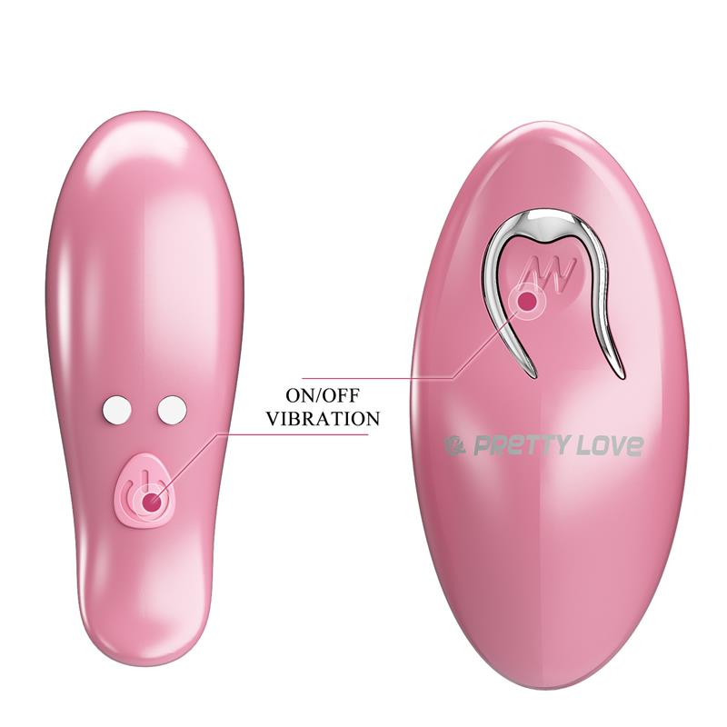 PRETTYLOVE - CAILEY NIPPLE CLAMPS WITH VIBRATION AND REMOTE