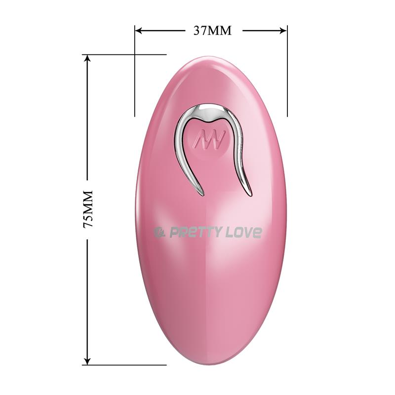 PRETTYLOVE - CAILEY NIPPLE CLAMPS WITH VIBRATION AND REMOTE