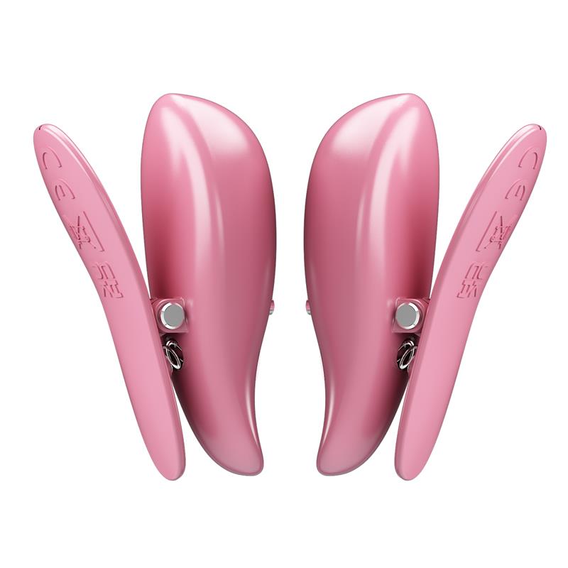 PRETTYLOVE - CAILEY NIPPLE CLAMPS WITH VIBRATION AND REMOTE