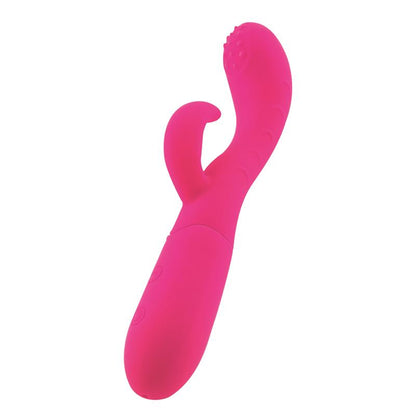 GOODIES - CAKEY G-SPOT AND RABBIT VIBE USB SILICONE FUCHSIA