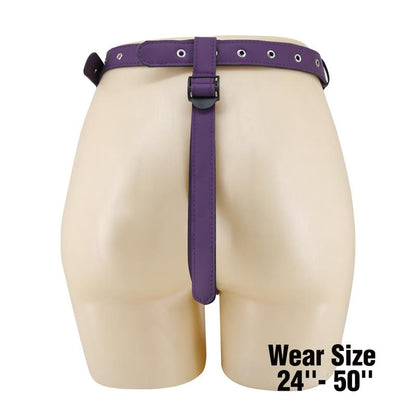 PRETTYLOVE - CALUDIO III UNIVERSAL STRAPON HARNESS PURPLE