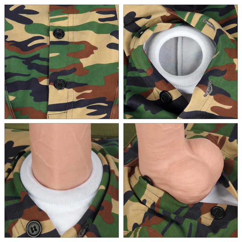 LOVETOY - CAMO STRAPON SHORTS 33-37