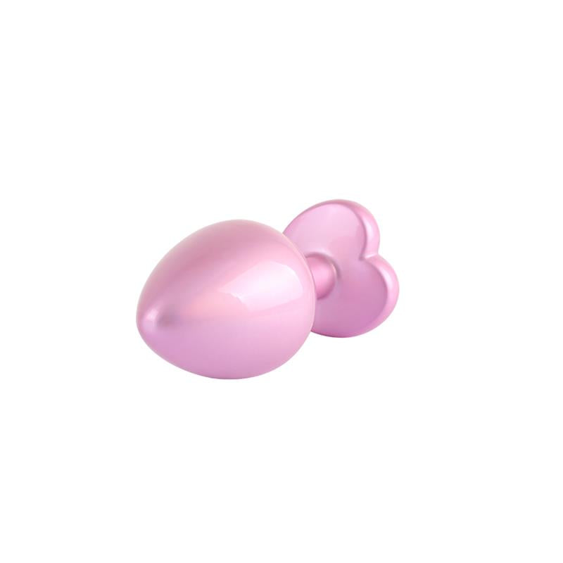 CHISA - CANDY PINK HEART BUTT PLUG SIZE M