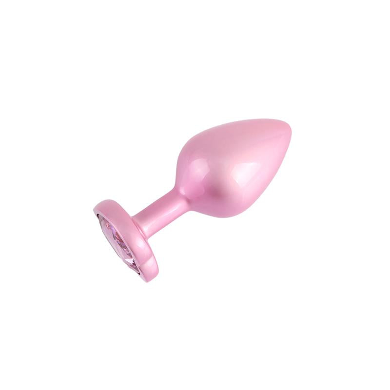 CHISA - CANDY PINK HEART BUTT PLUG SIZE M