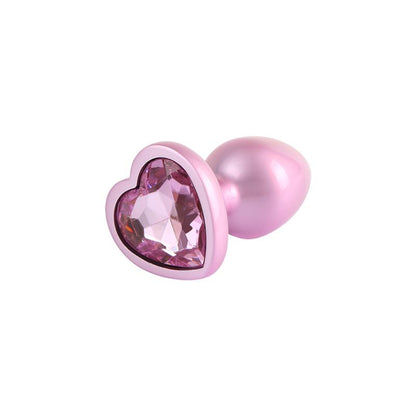 CHISA - CANDY PINK HEART BUTT PLUG SIZE S