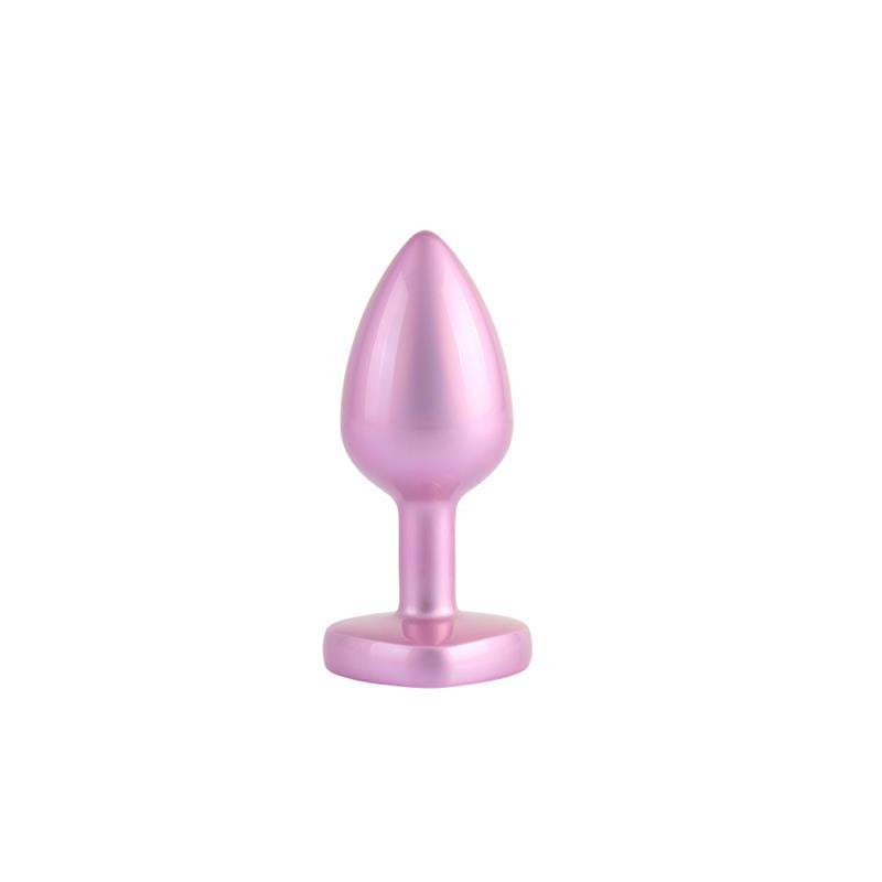 CHISA - CANDY PINK HEART BUTT PLUG SIZE S