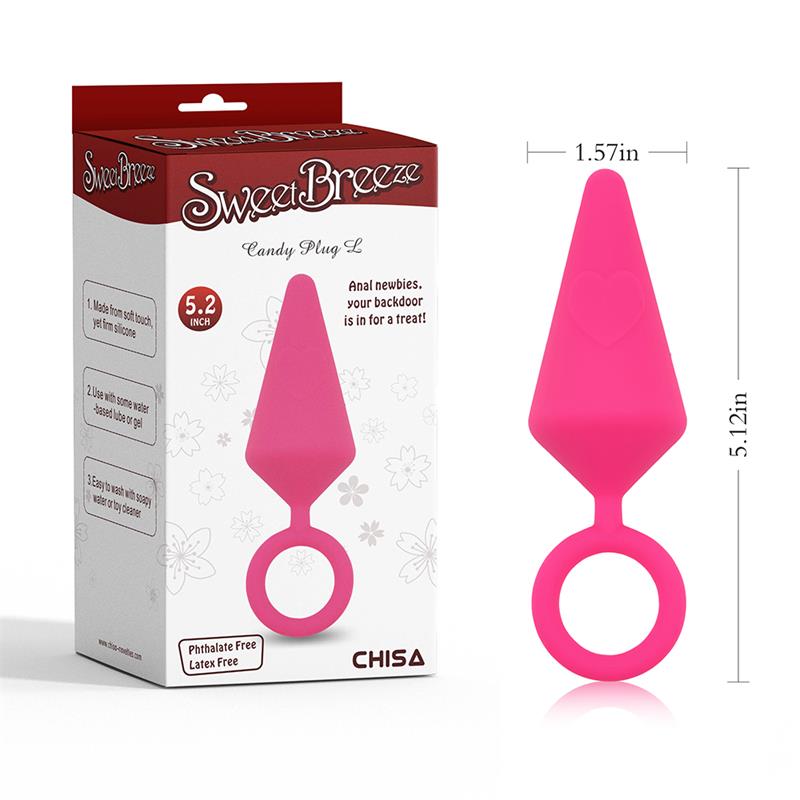 CHISA - CANDY PLUG SIZE L PINK
