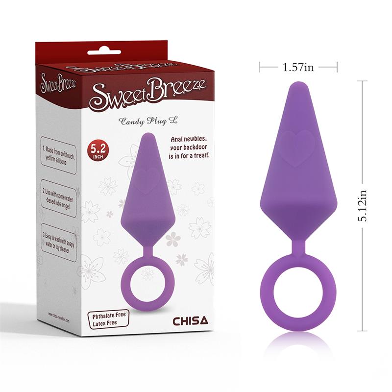 CHISA - CANDY PLUG SIZE L PURPLE