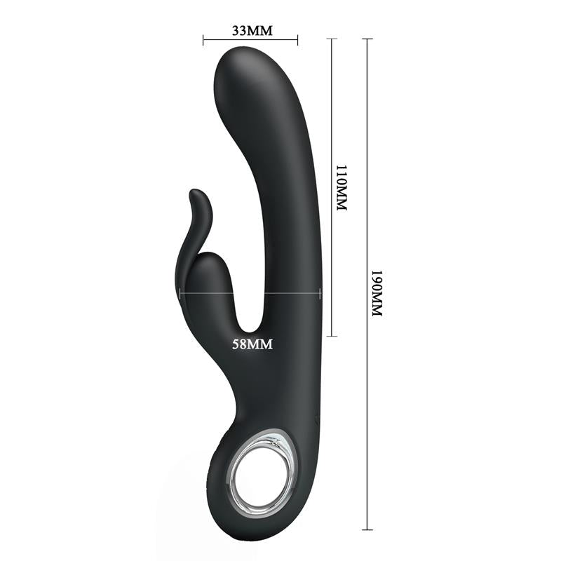 PRETTYLOVE - CARINA RABBIT VIBRATOR WITH MEMORY FUNCTION