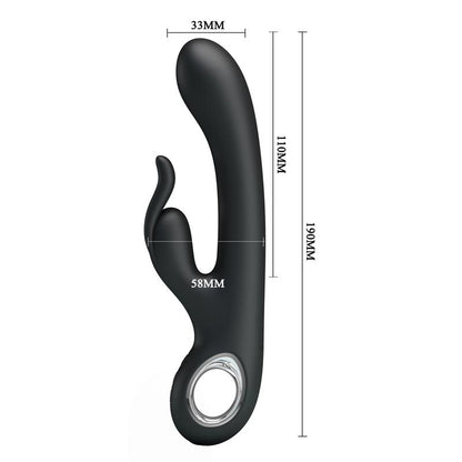 PRETTYLOVE - CARINA RABBIT VIBRATOR WITH MEMORY FUNCTION