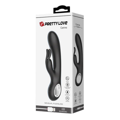 PRETTYLOVE - CARINA RABBIT VIBRATOR WITH MEMORY FUNCTION